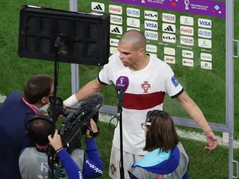 Pepe se irrita com árbitro após eliminação de Portugal na Copa do Mundo