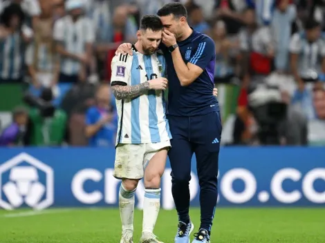 Scaloni quer Messi na luta pelo tetracampeonato da Copa do Mundo