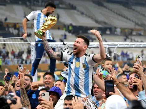 Argentina leva uma bolada surreal pelo título da Copa do Mundo