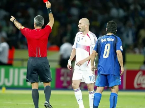 Veja quais os 5 jogadores que já foram expulsos em uma final de Copa do Mundo