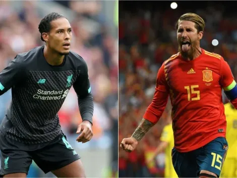 Sergio Ramos tem a mesma opinião de Van Dijk: Quem é o jogador mais difícil de jogar contra?