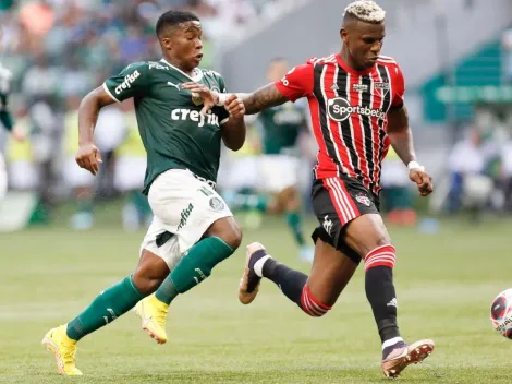 Após empate contra o São Paulo, torcida do Palmeiras protesta por falta de reforços