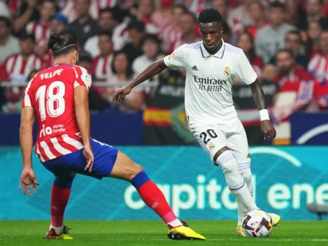 Atlético de Madrid condena ataques de torcedores a Vinicius Júnior