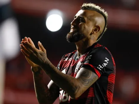 Vidal está fora dos planos do Flamengo e pode se juntar a outro grande clube nos próximos dias