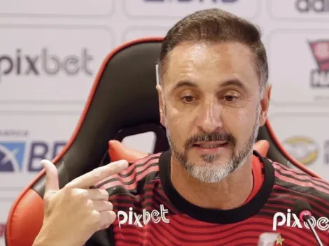 Vidal e outros grandes jogadores do Flamengo estão insatisfeitos com Vitor Pereira