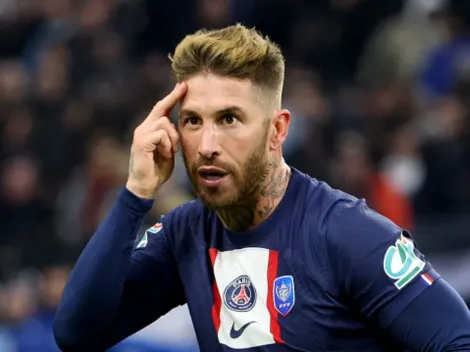 Sergio Ramos se irrita e empurra fotógrafo após mais uma derrota do PSG