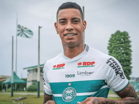 Gigante brasileiro pode desembolsar R$ 20 milhões pela contratação do atacante Alef Manga, do Coritiba