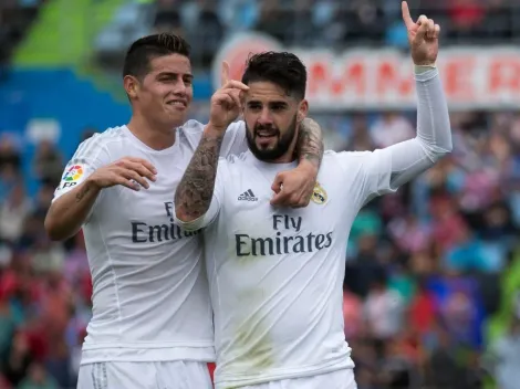 Mercado: Isco e James Rodriguez podem jogar juntos com as cores de gigante do Brasileirão em julho