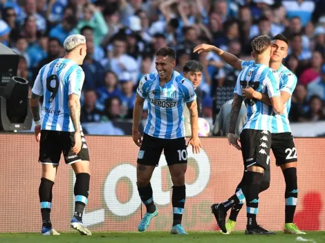 Racing x Aucas: Veja como as equipes entram em campo