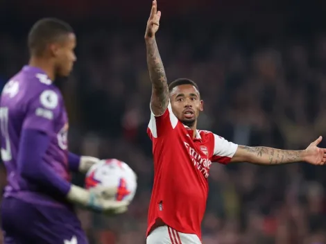 Após empate, Gabriel Jesus 'se irrita' e diz o que o Arsenal deve fazer para não perder a Premier League