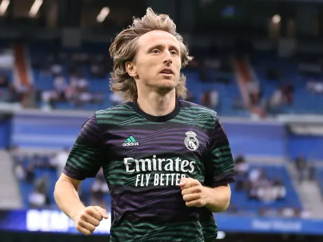 Luka Modric revela qual a camisa mais especial que ele já trocou no final do jogo