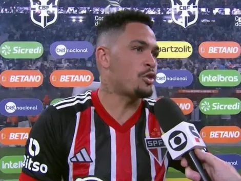 Luciano cita Gabigol, dá entrevista polêmica após jogo do São Paulo e torcida não perdoa na web