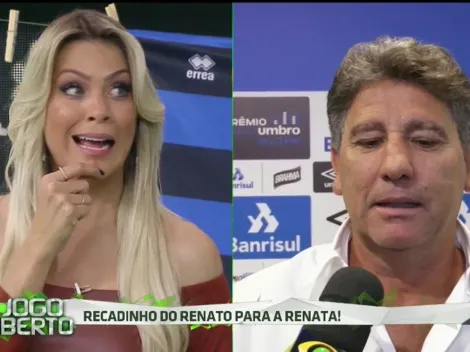 Ela falou o que pensa ao vivo: Renata Fan rasga o verbo contra Renato Gaúcho