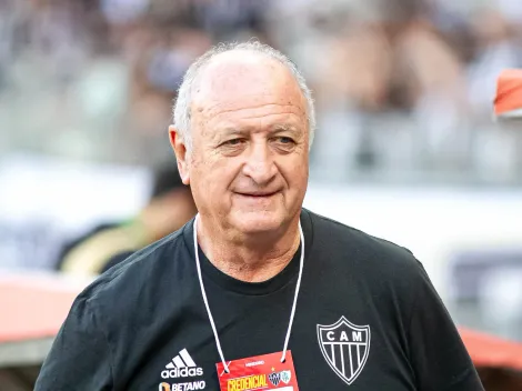 Felipão se irrita após jogo e detona atitude da torcida do Atlético Mineiro