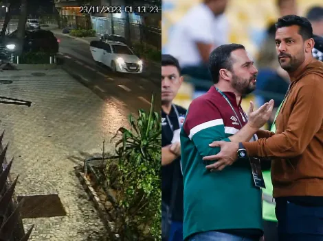 Está perigoso e a câmera flagrou: Fred toma susto e deixa torcida do Fluminense preocupada