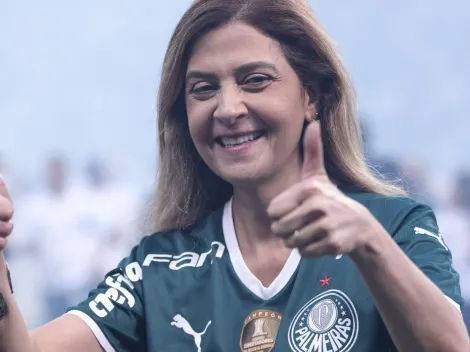 € 200 mil e 60% dos direitos: Leila sorri à toa com negócio no Palmeiras