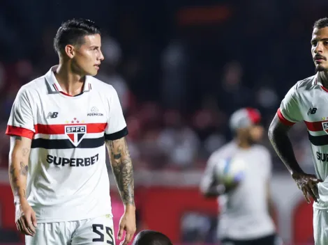 São Paulo dá fim à trajetória de James Rodríguez no Brasil