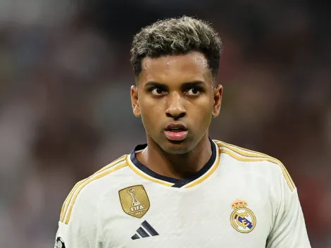 Rodrygo, do Real Madrid, tem conversa com Pep Guardiola