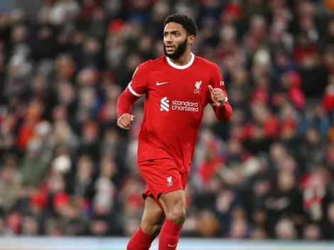 Crystal Palace está na frente por Joe Gomez, do Liverpool