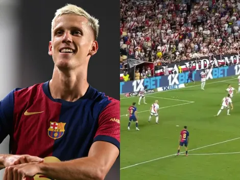 Dani Olmo finalmente estreia no Barcelona; assista o gol da vitória