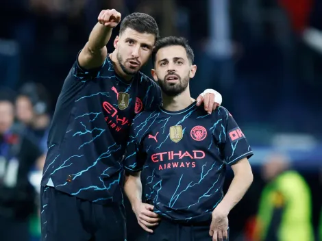 Manchester City: Bernardo Silva tira sarro de Rúben Dias: "Não sabe jogar com os pés"