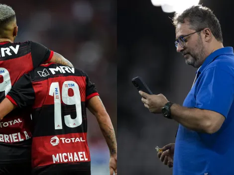 Mattos não desiste de contratar Michael no Cruzeiro: "Quem sabe um dia"