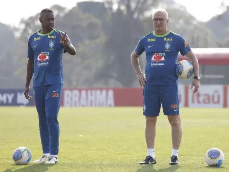 Luiz Henrique e Marquinhos são titulares em treino da Seleção Brasileira