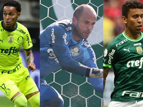 Palmeiras define futuros de Lázaro, Lomba e Marcos Rocha