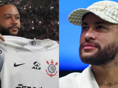 Depay, reforço do Corinthians, faz convite a Neymar