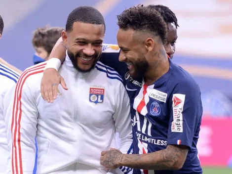 Memphis Depay escolheu o Corinthians após conversa com Neymar