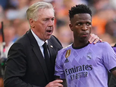 Ancelotti critica a Seleção Brasileira e sai em defesa de Vinicius Júnior