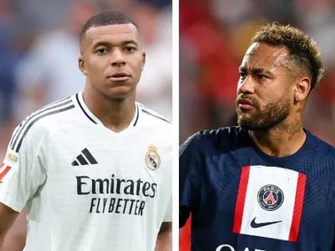 Neymar detona Mbappé em papo com brasileiro do Real Madrid