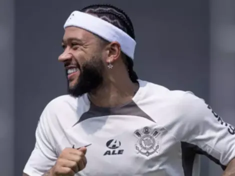 Depay impressiona Corinthians no dia a dia