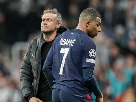 Mbappé recebe carinho de Luis Enrique no PSG: "Jogador maravilhoso"