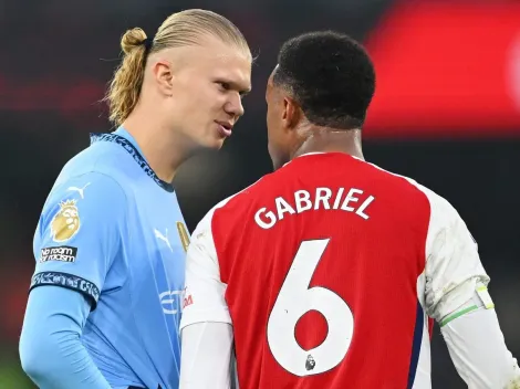 Gabriel Magalhães minimiza polêmica com Haaland após jogo contra o Manchester City