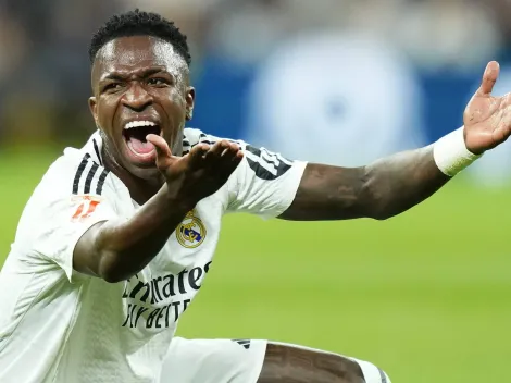 Vinícius Júnior explode e recebe cartão por reclamação no Real Madrid