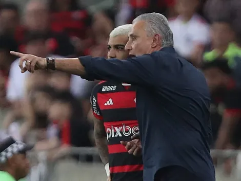 Gabigol recebe confiança de Tite antes de Flamengo x Peñarol