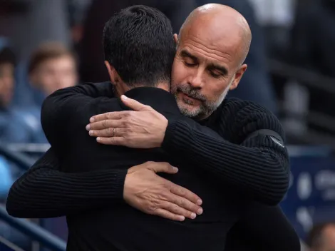 Arteta confessa carinho por Pep Guardiola: 'Eu o amo'