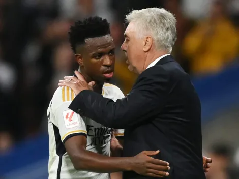 Ancelotti prefere não comentar possíveis casos de racismo contra Vini