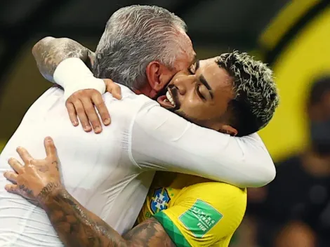 Ex-técnico no Flamengo, Tite pode comandar Gabigol no Corinthians