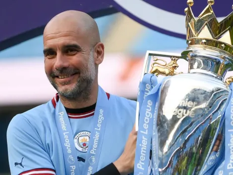 Pep Guardiola, do Manchester City, encaminha acerto com a Inglaterra