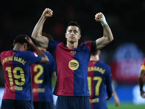 Barcelona goleia o Sevilla com show de Robert Lewandowski