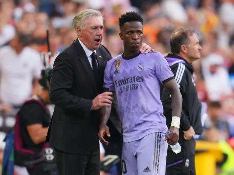 Vini Jr é escolhido como melhor jogador do mundo, segundo Ancelotti