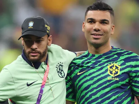 Casemiro sugere que a Seleção jogue para o Neymar