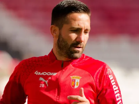 João Moutinho de regresso aos trabalhos do Sporting de Braga