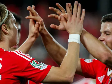 Benfica goleia Tirsense de mão cheia e aproxima-se do Jamor
