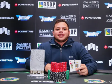 Paulo Pinto supera João Bauer no HU e leva 6-handed KO do BSOP Rio