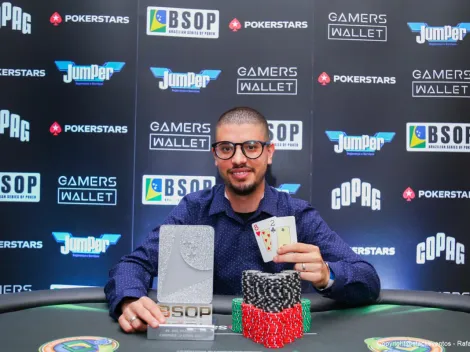 Gustavo Castilho vence cooler na mão final e crava Heads-Up do BSOP Rio