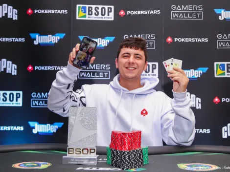 Caio Kopke vence 6-Handed do BSOP Rio e mantém 100% no circuito