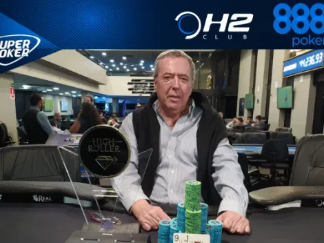 Gil Morgensztern leva a melhor no Super High Roller do H2 Club São Paulo